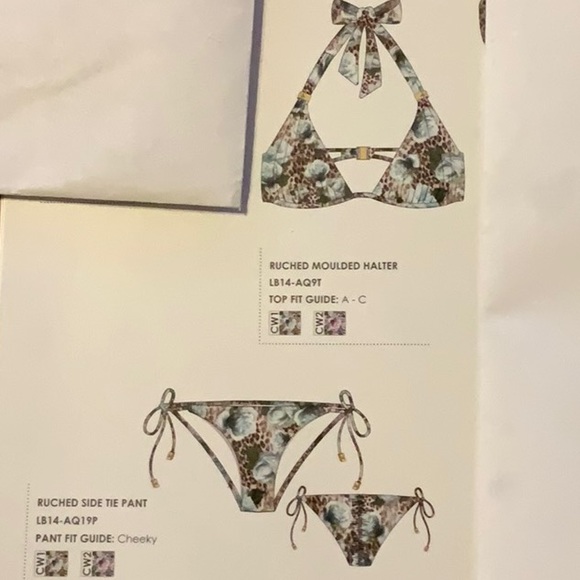 Lisa Blue AFRICAN QUEEN bikini -blue (#42) - Picture 9 of 13